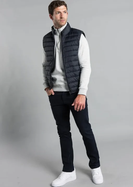 French Connection Navy Superlight Puffer Gilet