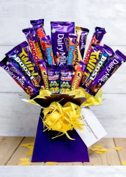 Funky Hampers Deluxe Cadburys Chocolate Bouquet