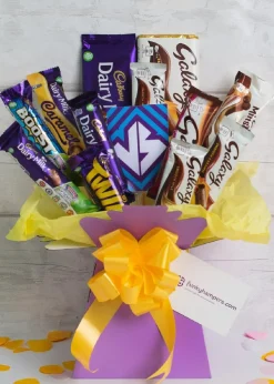 Funky Hampers Galaxy vs Cadbury Chocolate Bouquet
