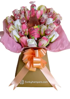 Funky Hampers Pink Lemonade & Lindor Bouquet