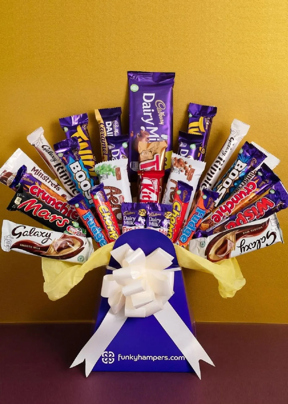 Funky Hampers Super Mega Chocolate Bouquet