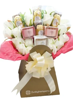 Funky Hampers Yankee Candle & Ferrero Rocher Bouquet