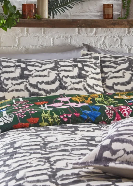 furn. Amanita Abstract Mushroom Duvet Cover Set