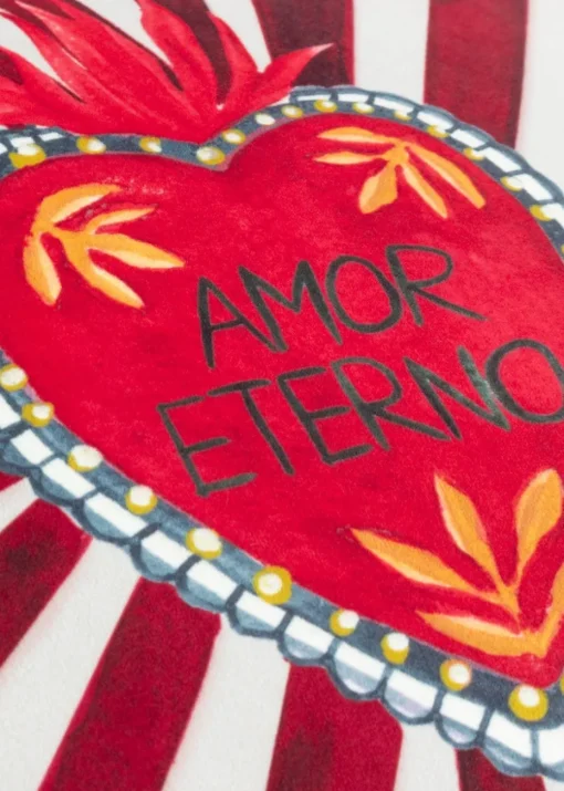 furn. Amor Eterno Velvet Piped Filled Cushion (45cm x 45cm)