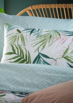 furn. Bali Palm Tropical Duvet Cover Set