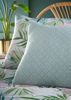 furn. Bali Palm Tropical Duvet Cover Set