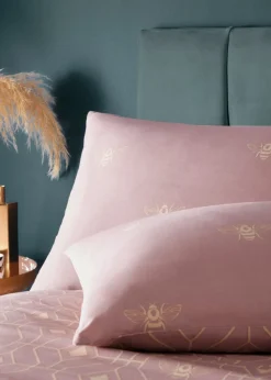 furn. Bee Deco Geometric Duvet Cover Set