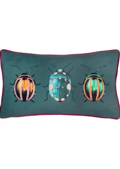 furn. Beetalis Piped Velvet Filled Cushion (30cm x 50cm)