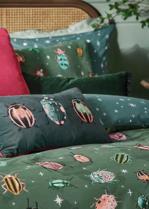 furn. Beetalis Piped Velvet Filled Cushion (30cm x 50cm)