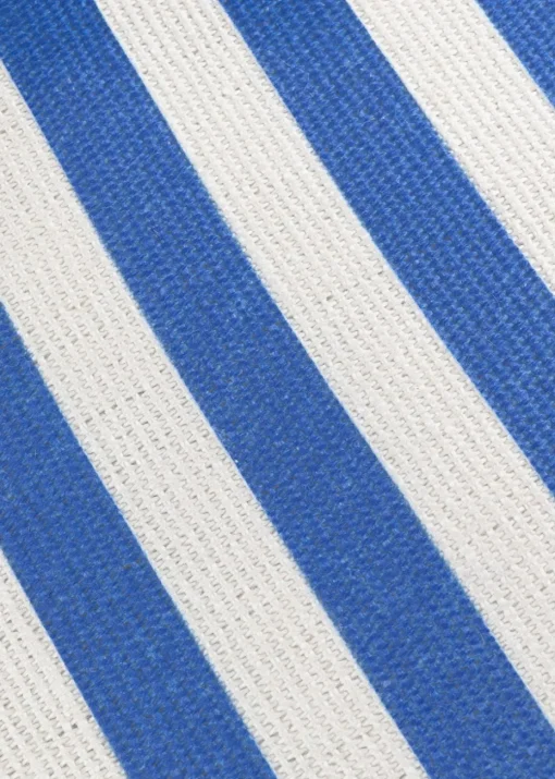 furn. Blue Deck Stripe  Woven Outdoor Outdoor Cushion