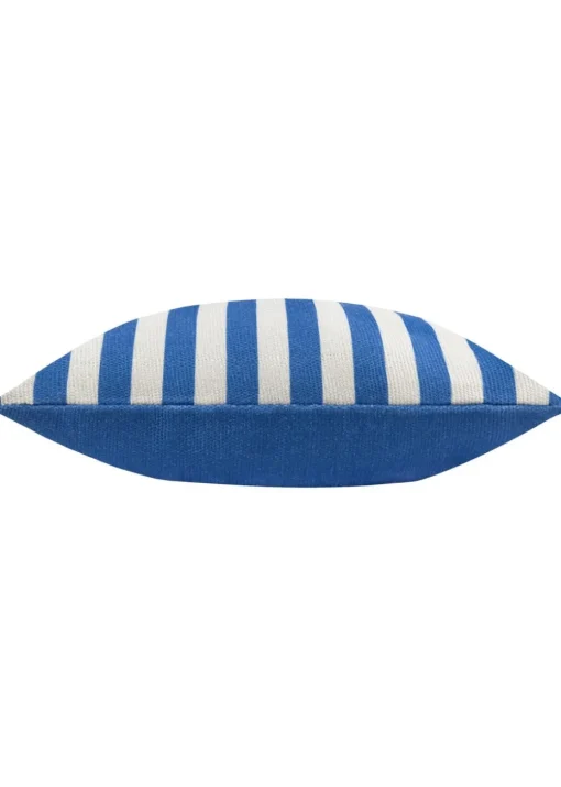 furn. Blue Deck Stripe  Woven Outdoor Outdoor Cushion