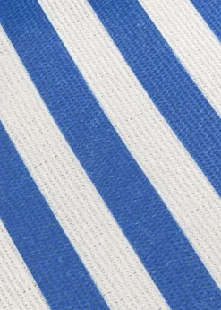 furn. Blue Deck Stripe  Woven Outdoor Outdoor Cushion