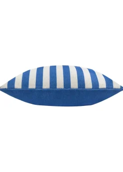 furn. Blue Deck Stripe  Woven Outdoor Outdoor Cushion
