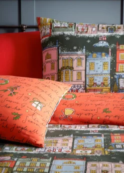 furn. Christmas Spirit Festive Reversible Duvet Cover Set
