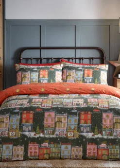 furn. Christmas Spirit Festive Reversible Duvet Cover Set