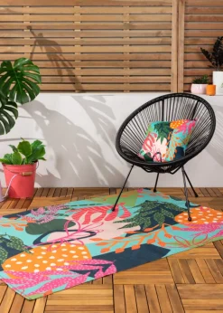 furn. Coralina Washable Outdoor/Indoor Rug (120cm x 170cm)
