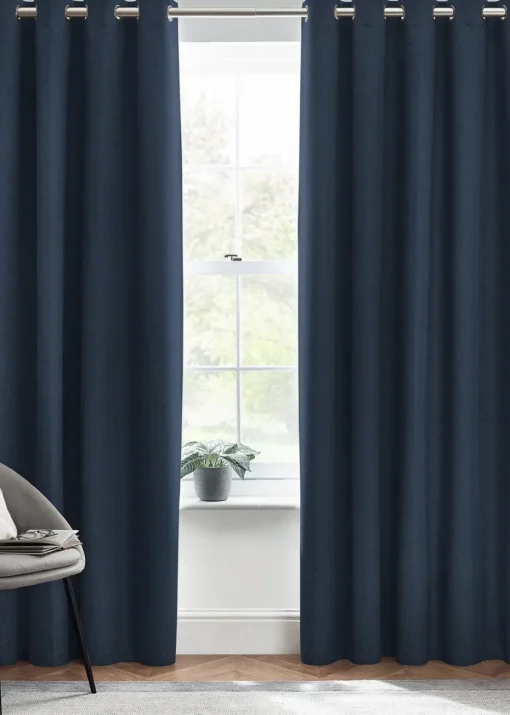 furn. Dawn 100% Blackout Thermal Eyelet Curtains