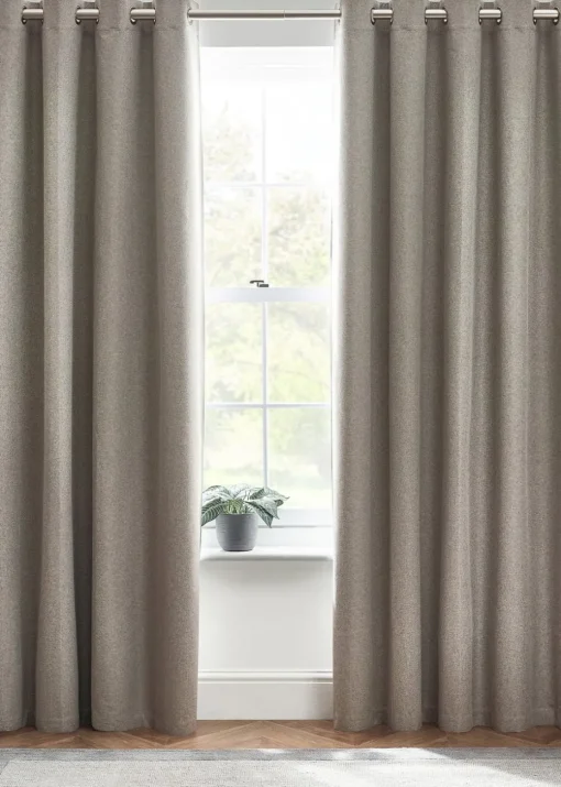 furn. Dawn 100% Blackout Thermal Eyelet Curtains