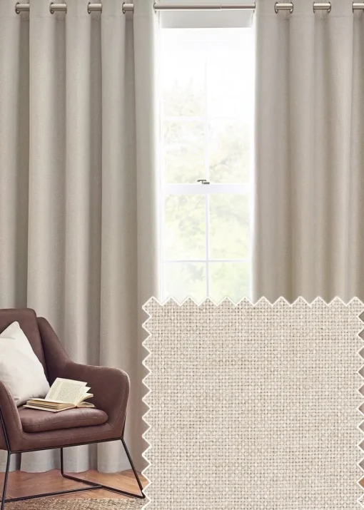 furn. Dawn 100% Blackout Thermal Eyelet Curtains