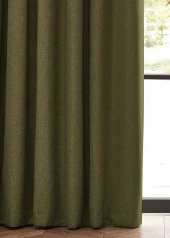 furn. Dawn 100% Blackout Thermal Pencil Pleat Curtains