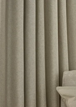 furn. Dawn 100% Blackout Thermal Pencil Pleat Curtains