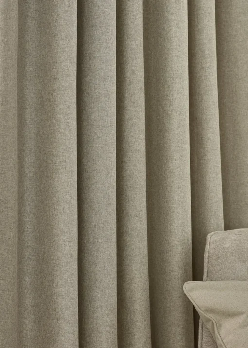 furn. Dawn 100% Blackout Thermal Pencil Pleat Curtains