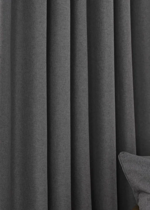 furn. Dawn 100% Blackout Thermal Pencil Pleat Curtains