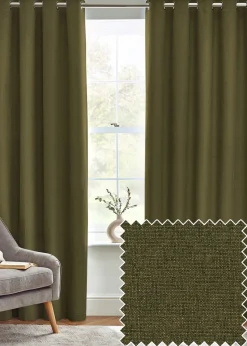 furn. Dawn 100% Blackout Thermal Eyelet Curtains
