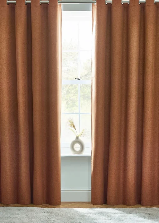 furn. Dawn 100% Blackout Thermal Eyelet Curtains