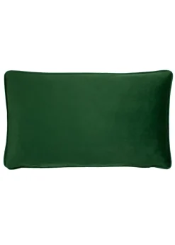 furn. Deck The Halls Baubles Velvet Filled Cushion (30cm x 50cm x 8cm)