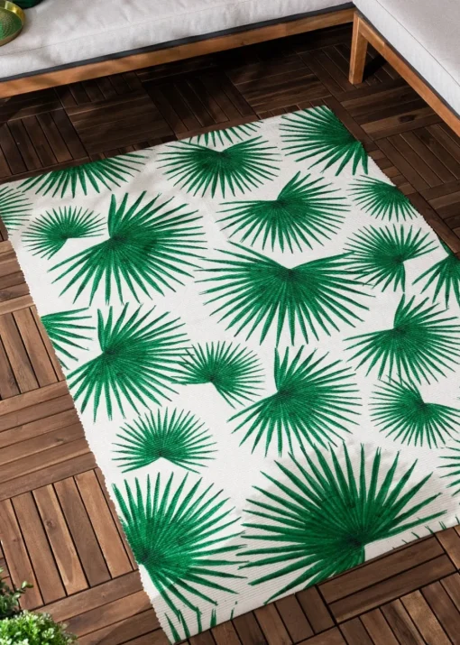 furn. Green Algave Indoor/Outdoor Rug