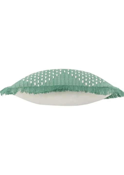 furn. Green Kadie PET Woven Outdoor Filled Cushion (45 x 45 x 8cm)