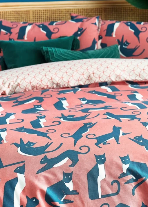 furn. Kitta Geo Cat Duvet Cover