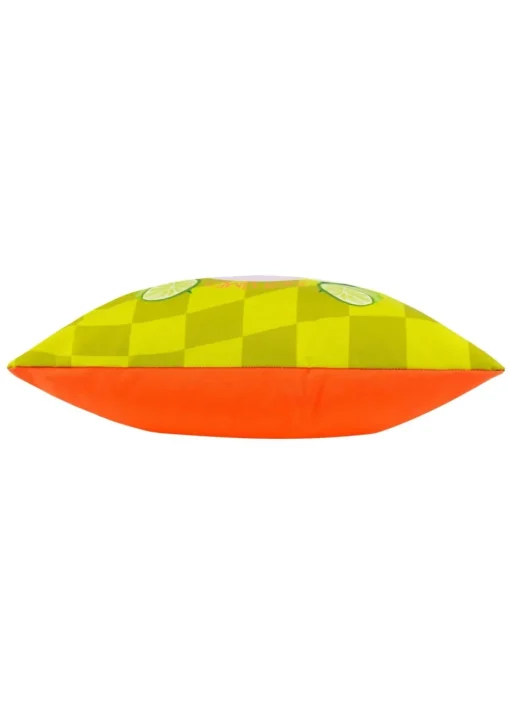 furn. Lime Margarita Filled Outdoor Cushions (43cm x 43cm x 8cm)