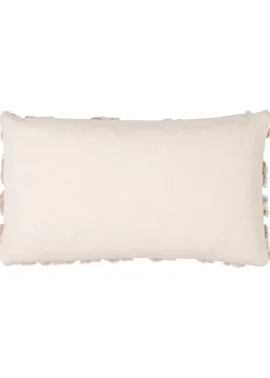 furn. Natural Maeve Tufted Cotton Filled Cushion (30cm x 50cm)