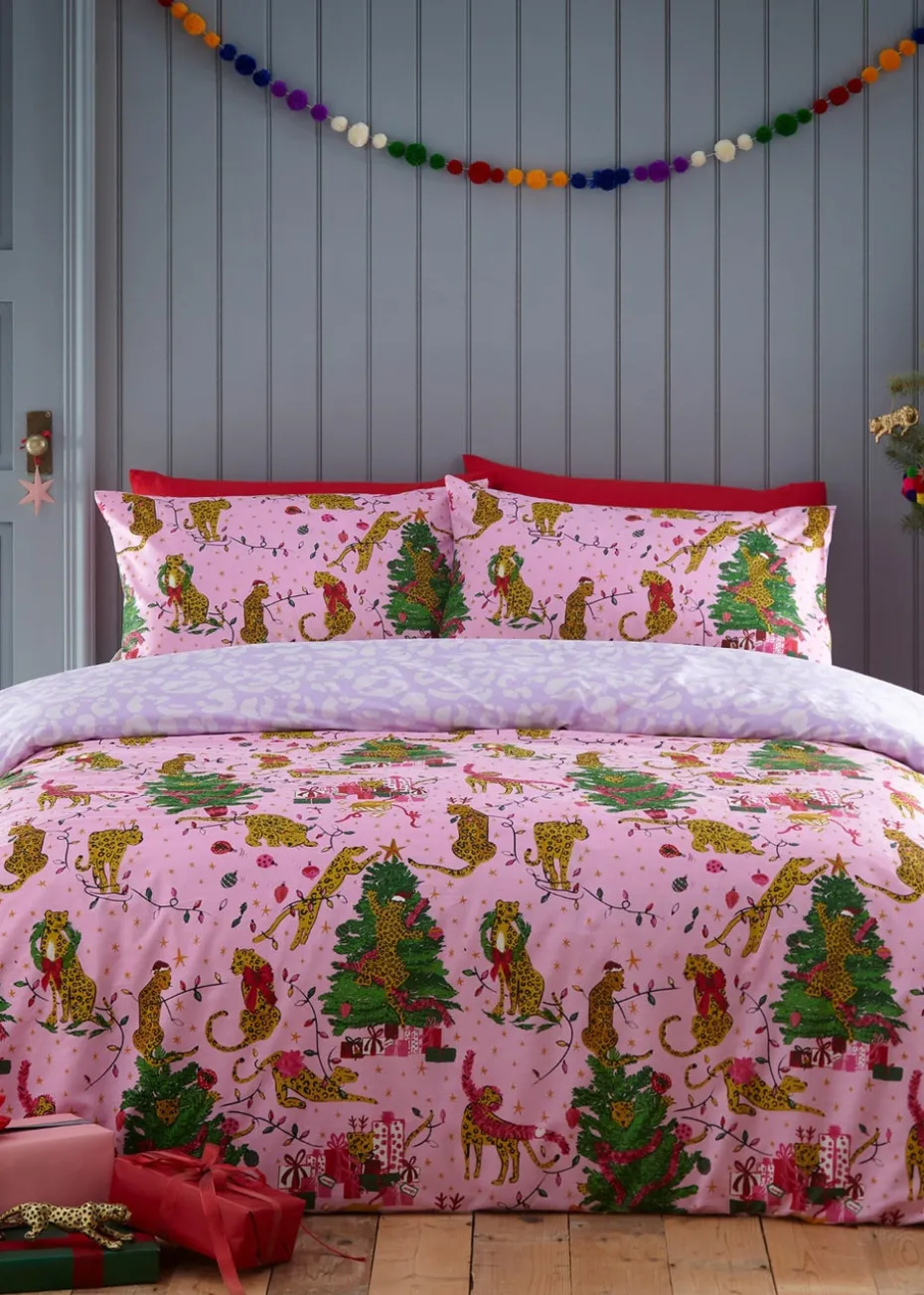 furn. Purrfect Christmas Duvet Cover Set