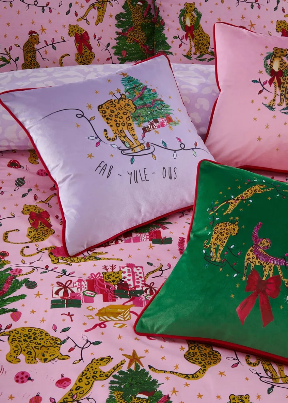 furn. Purrfect Christmas Duvet Cover Set