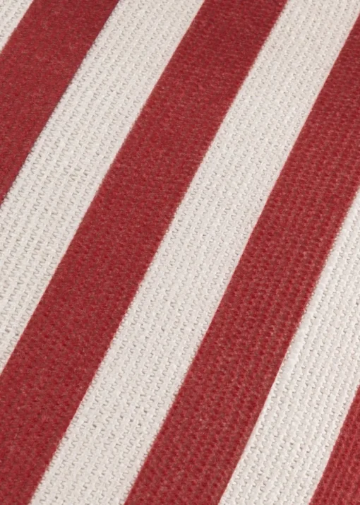 furn. Red Deck Stripe  Woven Outdoor Outdoor Cushion