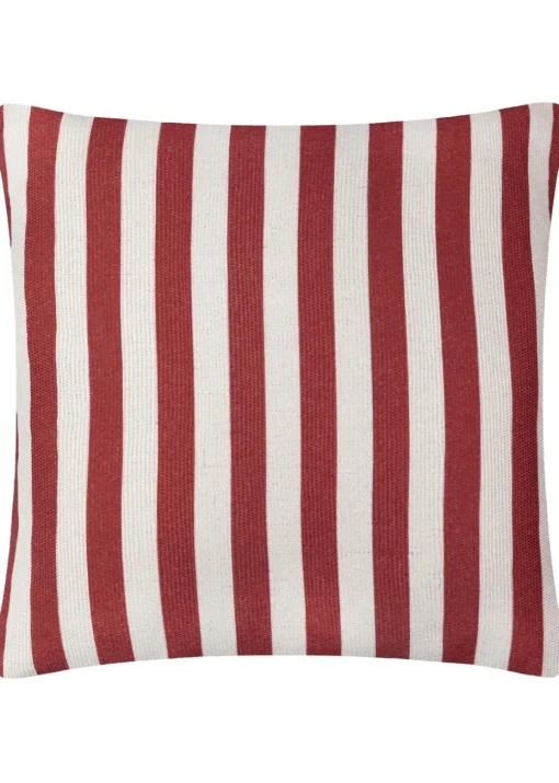 furn. Red Deck Stripe  Woven Outdoor Outdoor Cushion
