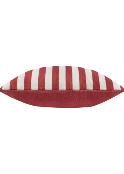 furn. Red Deck Stripe  Woven Outdoor Outdoor Cushion