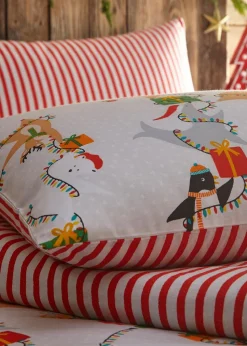 furn. Santas Workshop  Christmas Duvet Cover Set