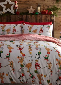 furn. Santas Workshop  Christmas Duvet Cover Set
