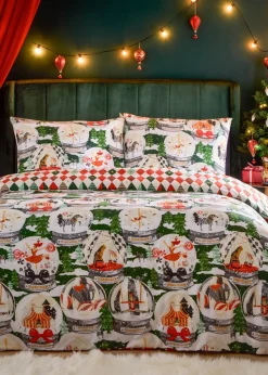 furn. Showtime Festive Duvet Cover Set