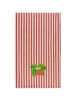 furn. Strawberry Stripes Table Runner (180 x 35cm)
