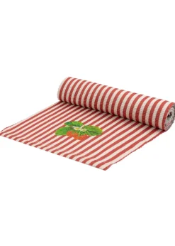 furn. Strawberry Stripes Table Runner (180 x 35cm)