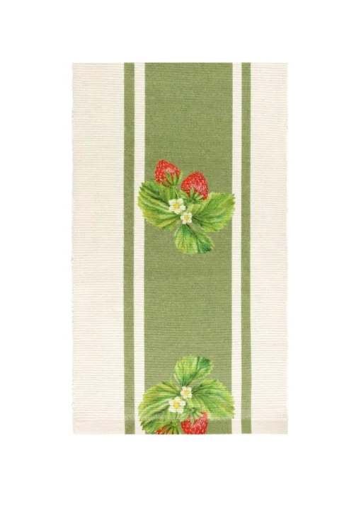 furn. Strawberry Table Runner (180 x 35cm)