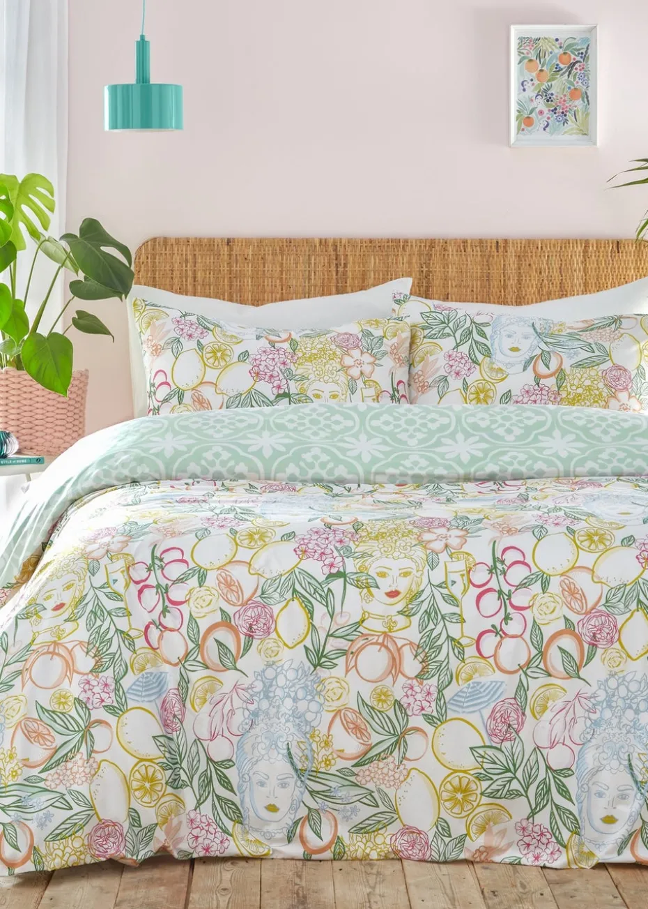 furn. Taormina Floral Duvet Cover Set