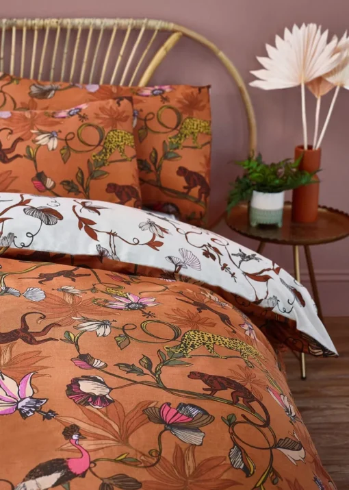 furn. Wildlings Tropical Duvet Cover