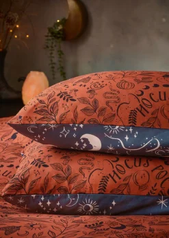 furn. Witchy Vibes Halloween Duvet Cover Set
