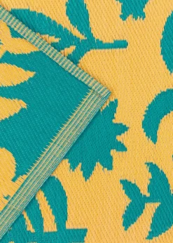 furn. Yellow Marula Outdoor 100% Recycled Rug (120 x 180cm)